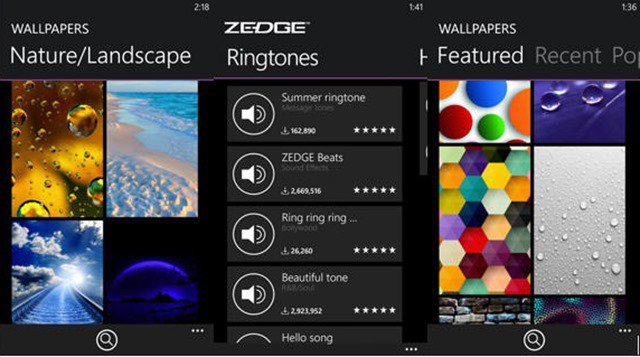 zedge ringtones app for android