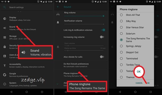 zedge ringtones app for android