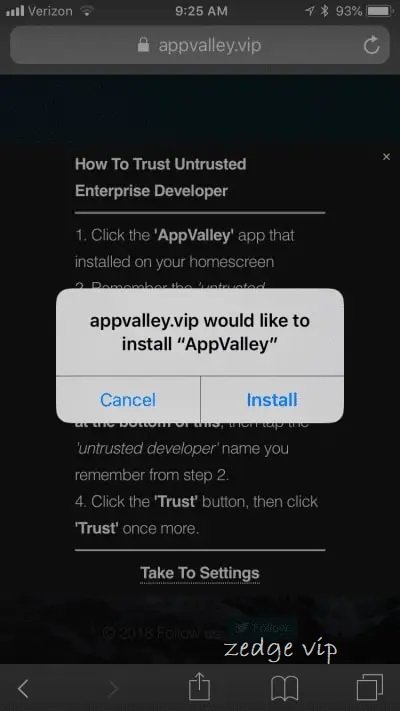 Download Appvalley apk 
